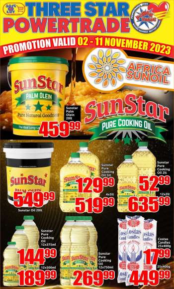 Three Star Cash and Carry catalogue  - 02/11/2023 - 11/11/2023.