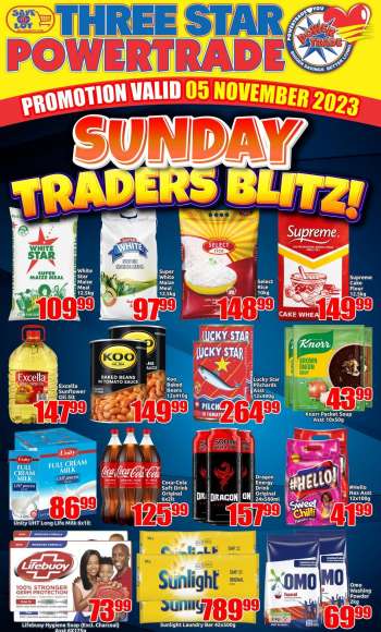 Three Star Cash and Carry catalogue  - 05/11/2023 - 05/11/2023.