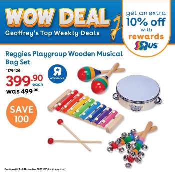 Toys R Us catalogue  - 03/11/2023 - 09/11/2023.