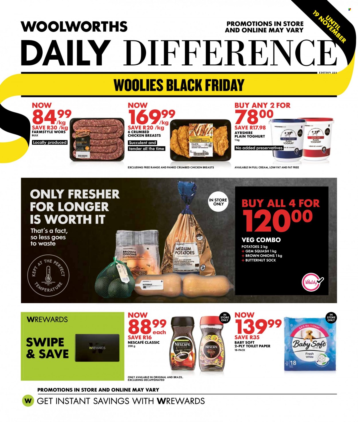 Woolworths specials - 06/11/2023 - 19/11/2023. Page 1