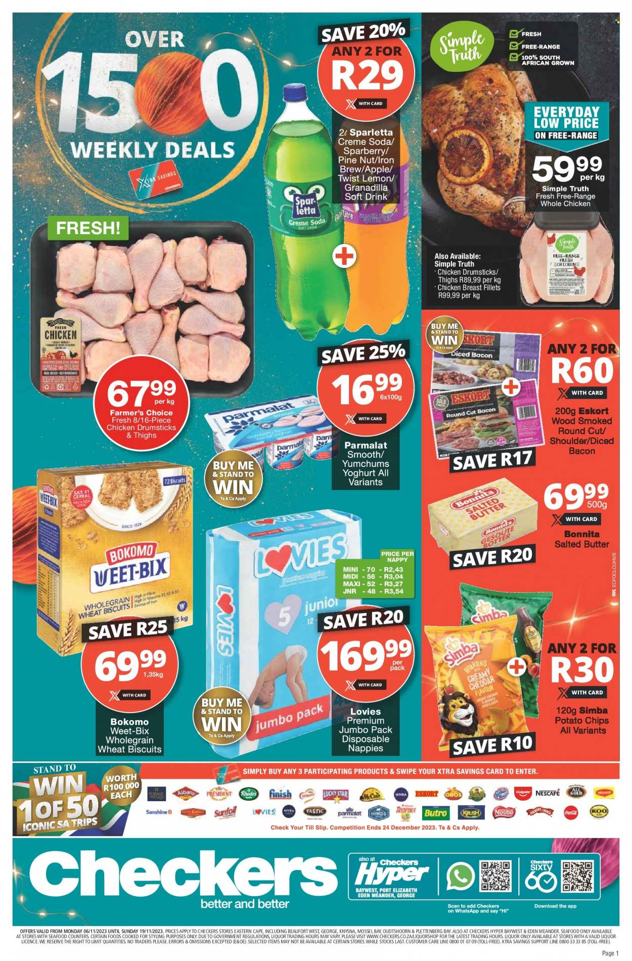 Checkers specials - 06/11/2023 - 19/11/2023. Page 1
