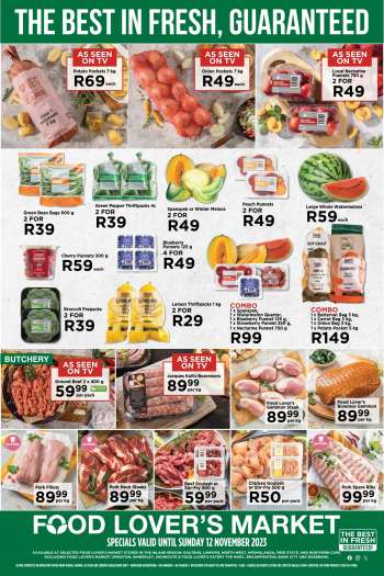 Food Lover's Market catalogue  - 06/11/2023 - 12/11/2023.