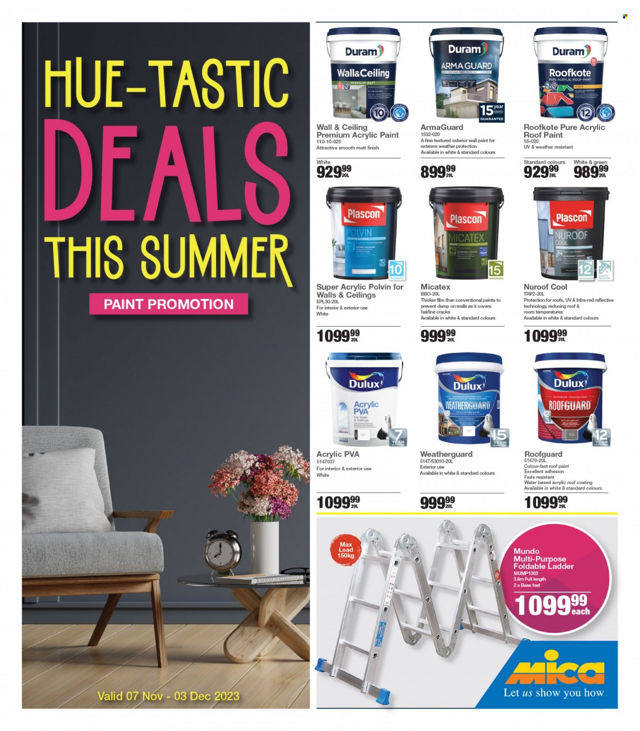 Mica specials - 07/11/2023 - 03/12/2023. Page 1