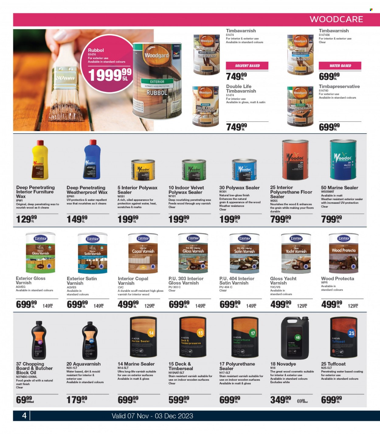 Mica specials - 07/11/2023 - 03/12/2023. Page 4