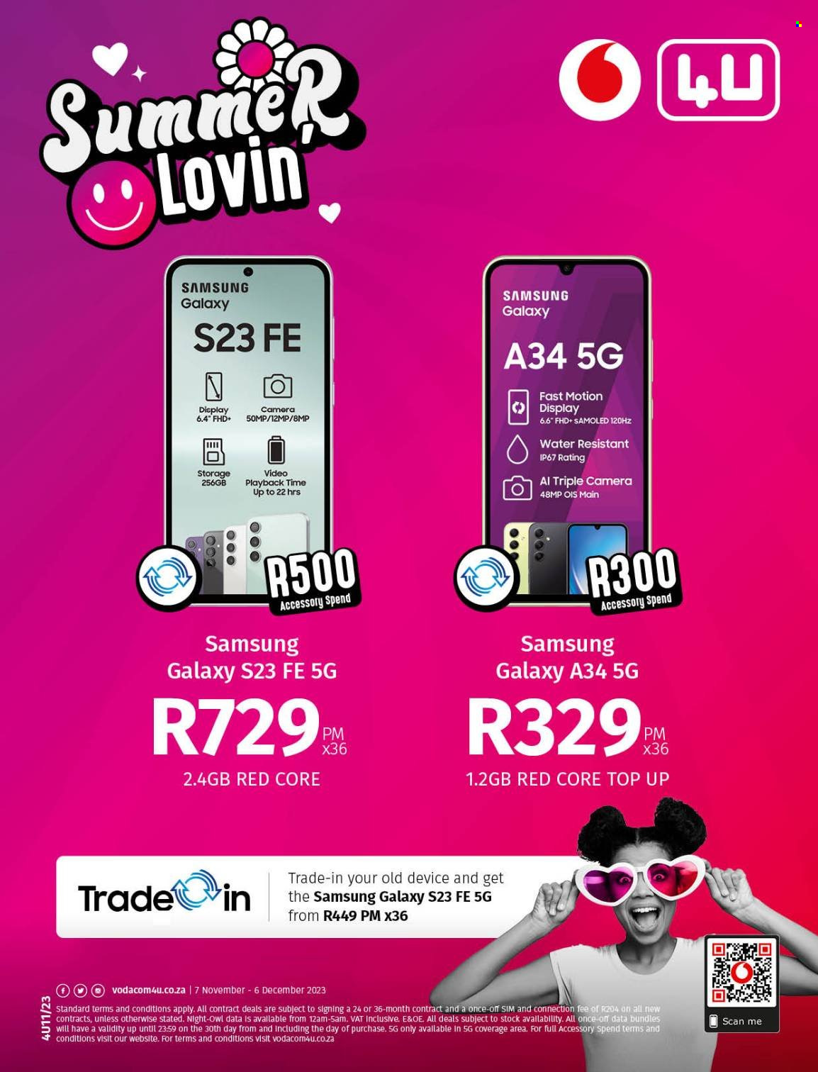 Vodacom specials - 07/11/2023 - 06/12/2023. Page 1