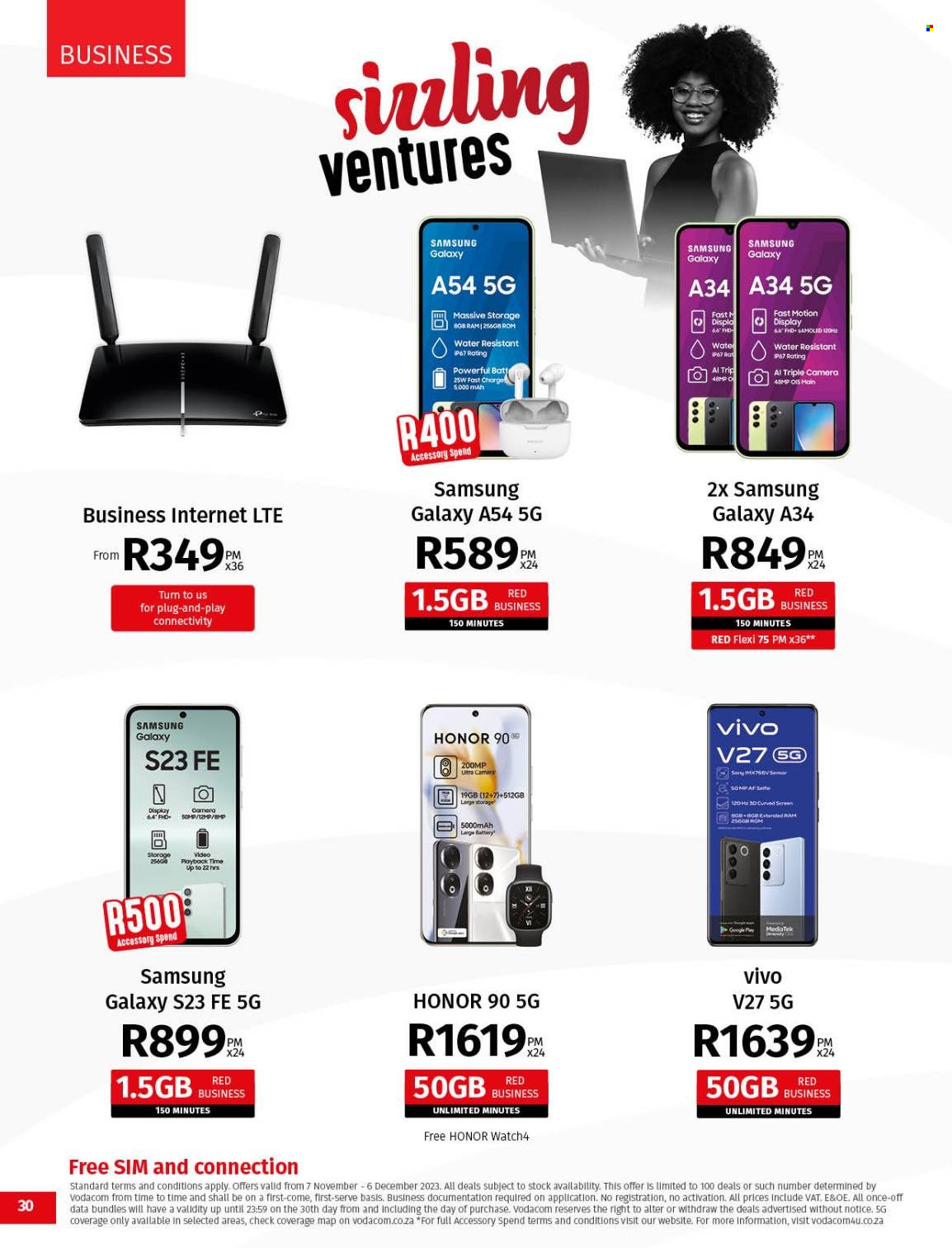 Vodacom specials - 07/11/2023 - 06/12/2023. Page 30