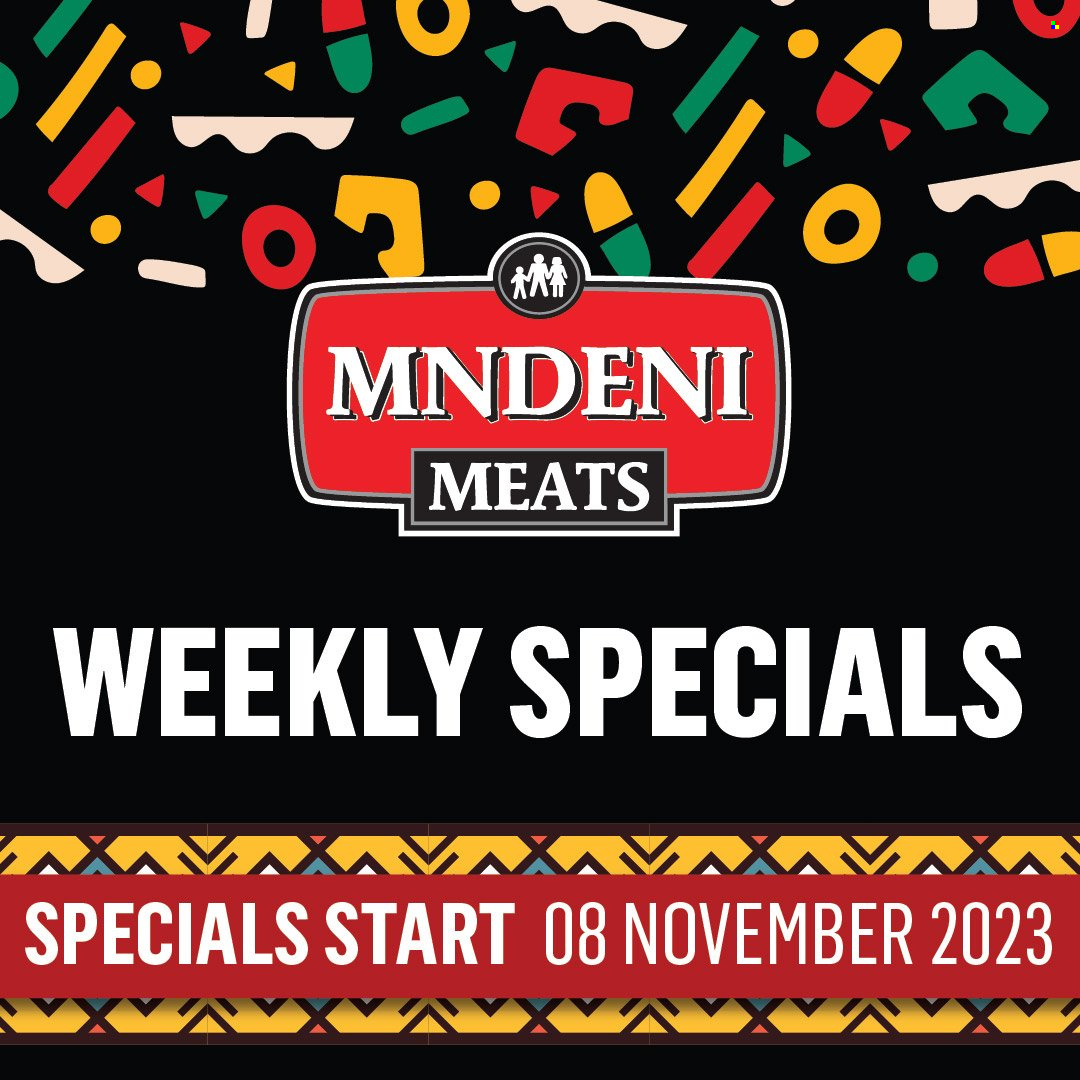 Mndeni Meats specials. Page 1