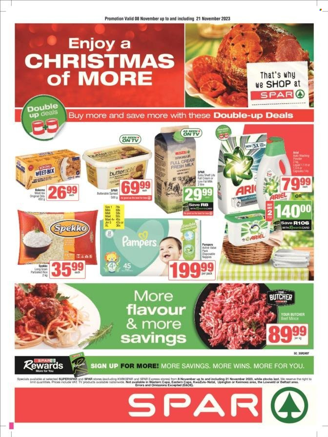 SPAR specials - 08/11/2023 - 21/11/2023. Page 1