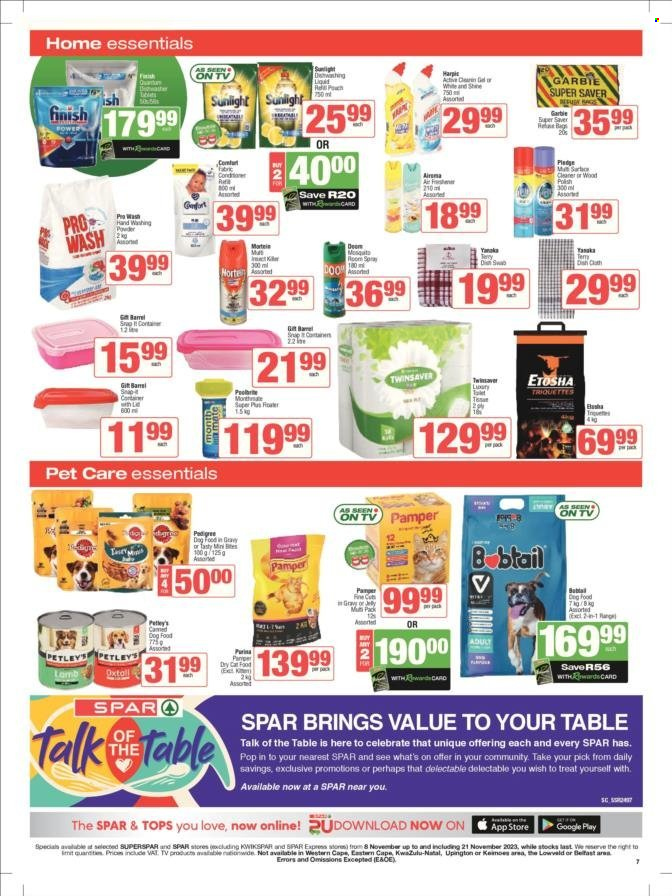 SPAR specials - 08/11/2023 - 21/11/2023. Page 7