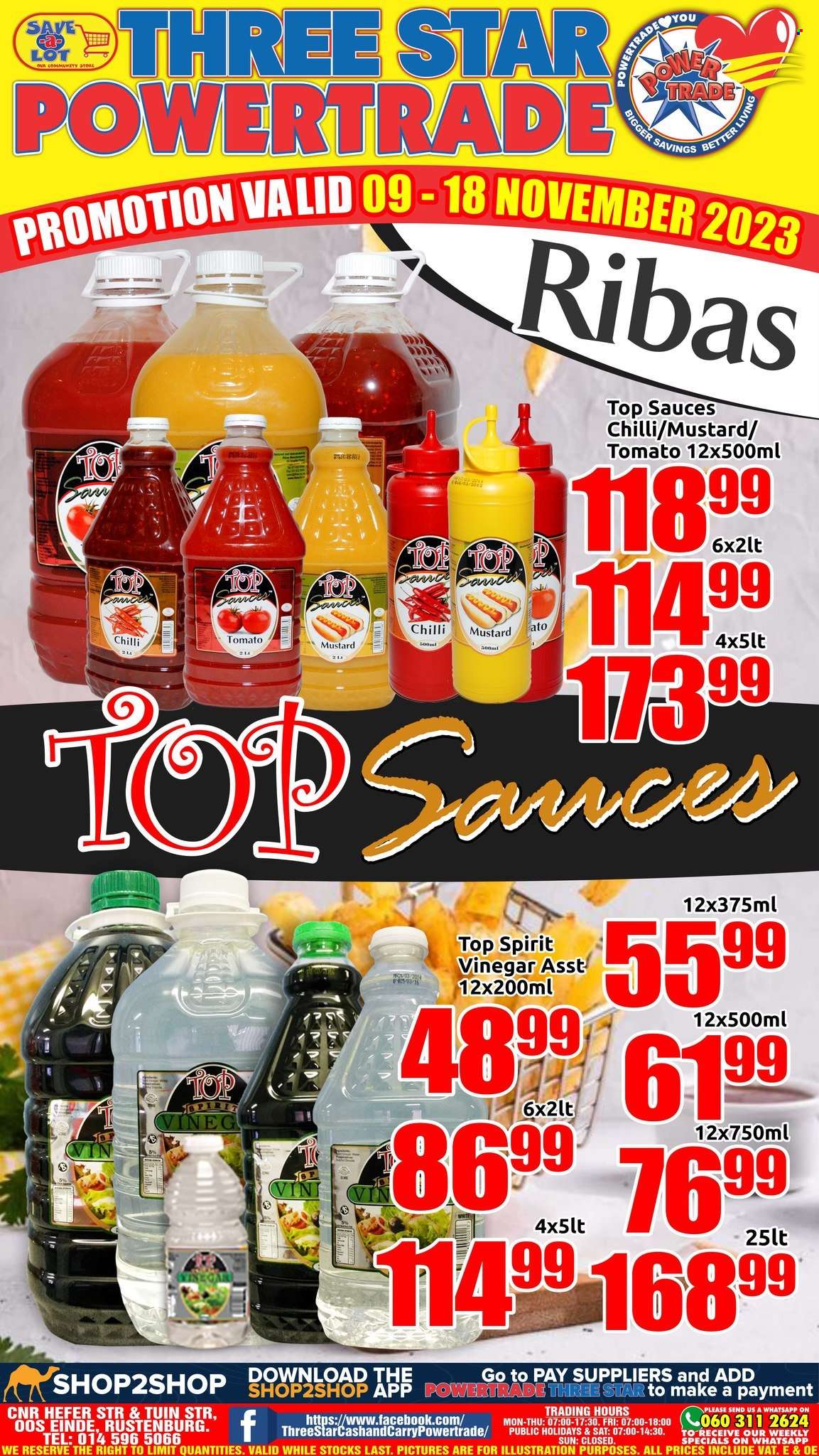 Three Star Cash and Carry specials - 09/11/2023 - 18/11/2023. Page 1