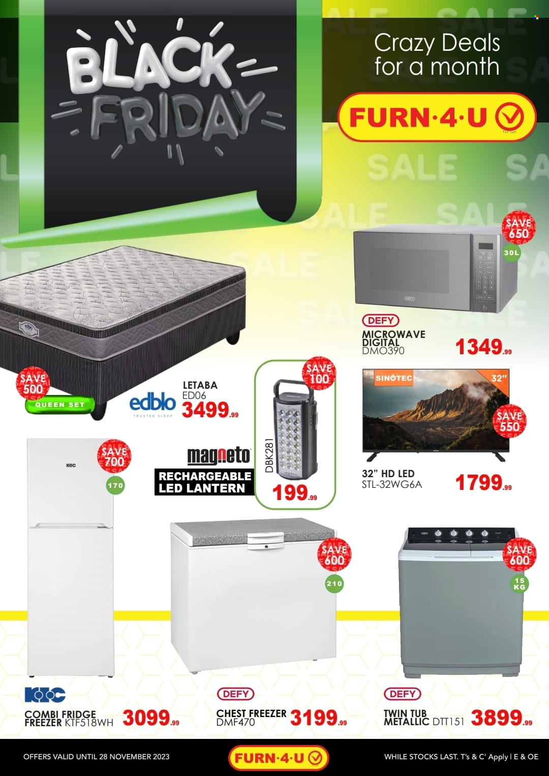 Furn 4 U specials - 09/11/2023 - 28/11/2023. Page 1