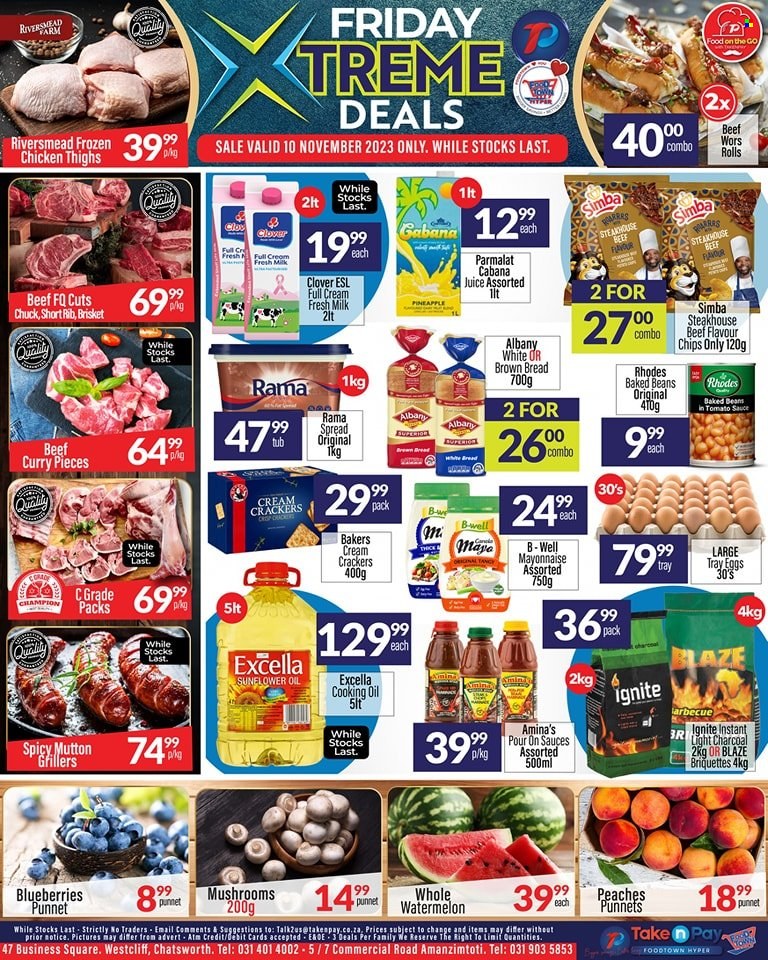 Take n Pay specials - 10/11/2023 - 10/11/2023. Page 1