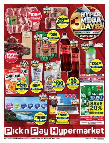 Pick n Pay Hypermarket catalogue  - 10/11/2023 - 12/11/2023.