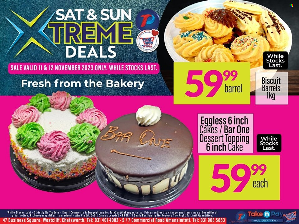 Take n Pay specials - 11/11/2023 - 12/11/2023. Page 1