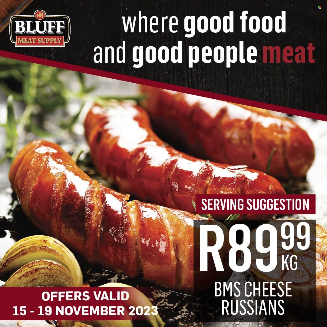 Bluff Meat Supply specials - 15/11/2023 - 19/11/2023. Page 4