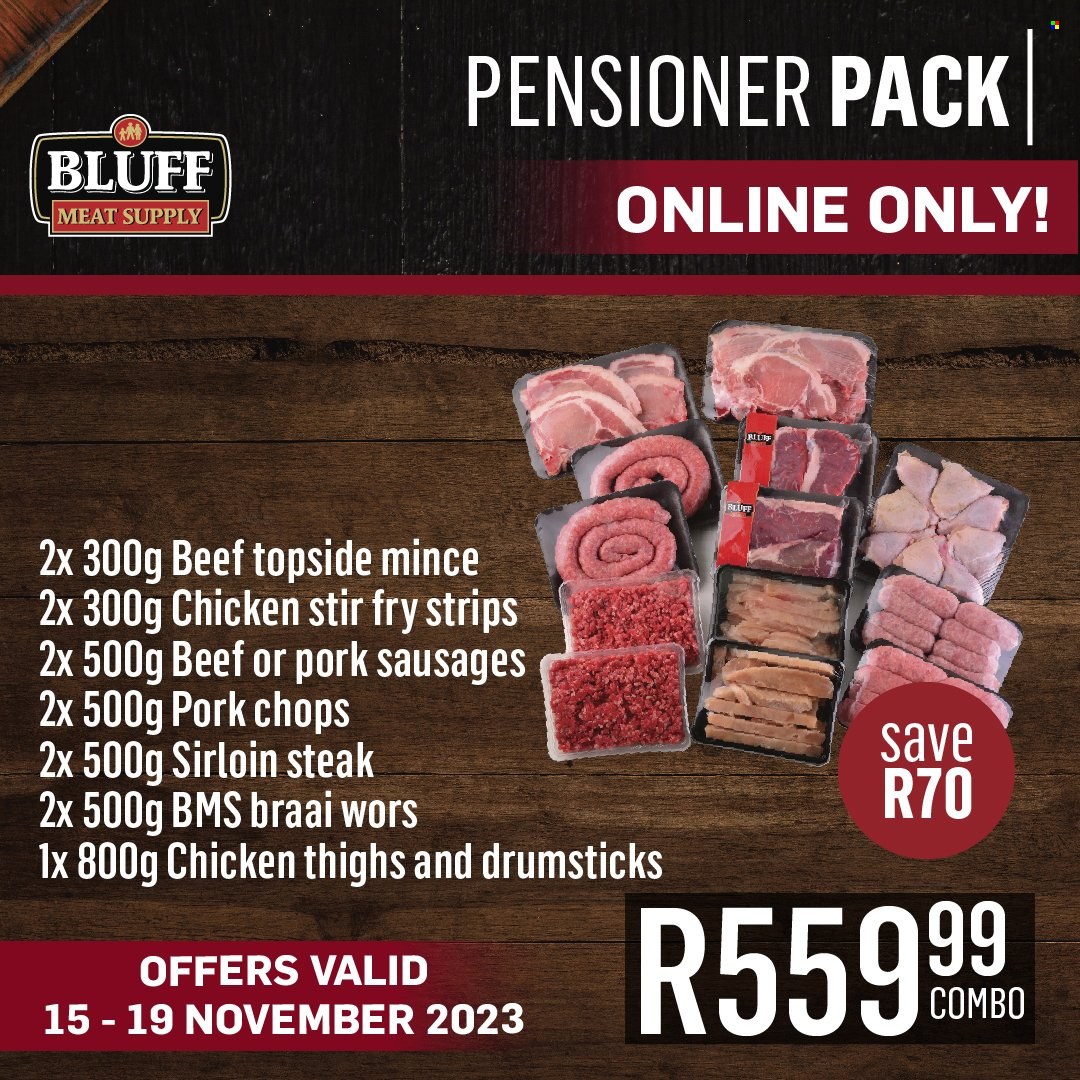 Bluff Meat Supply specials - 15/11/2023 - 19/11/2023. Page 8