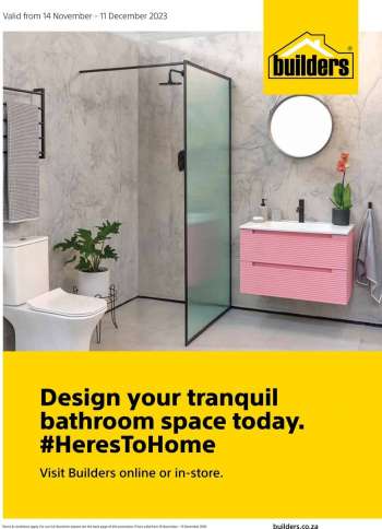 Builders catalogue  - 14/11/2023 - 11/12/2023.