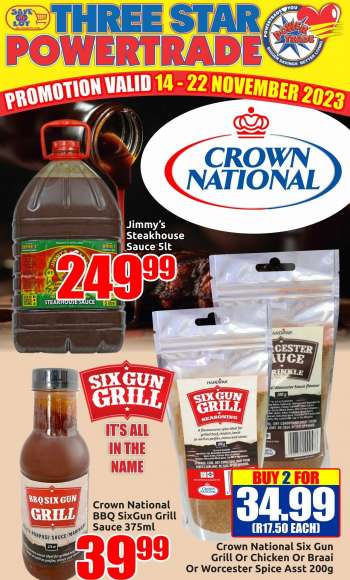 Three Star Cash and Carry catalogue  - 14/11/2023 - 22/11/2023.
