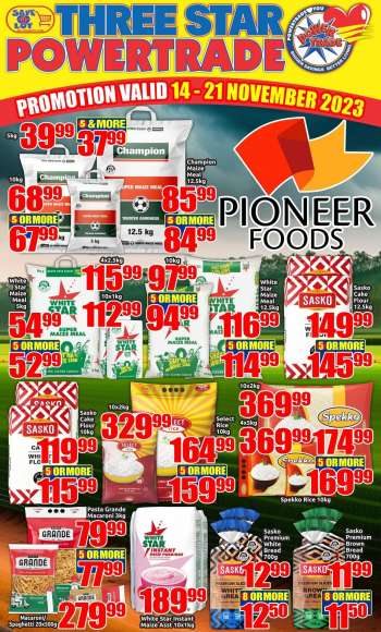 Three Star Cash and Carry catalogue  - 14/11/2023 - 21/11/2023.