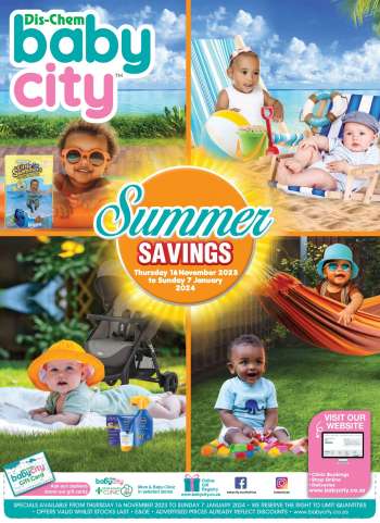Baby City catalogue  - 16/11/2023 - 07/01/2024.