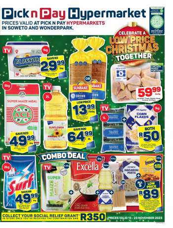 Pick n Pay Hypermarket catalogue  - 13/11/2023 - 23/11/2023.