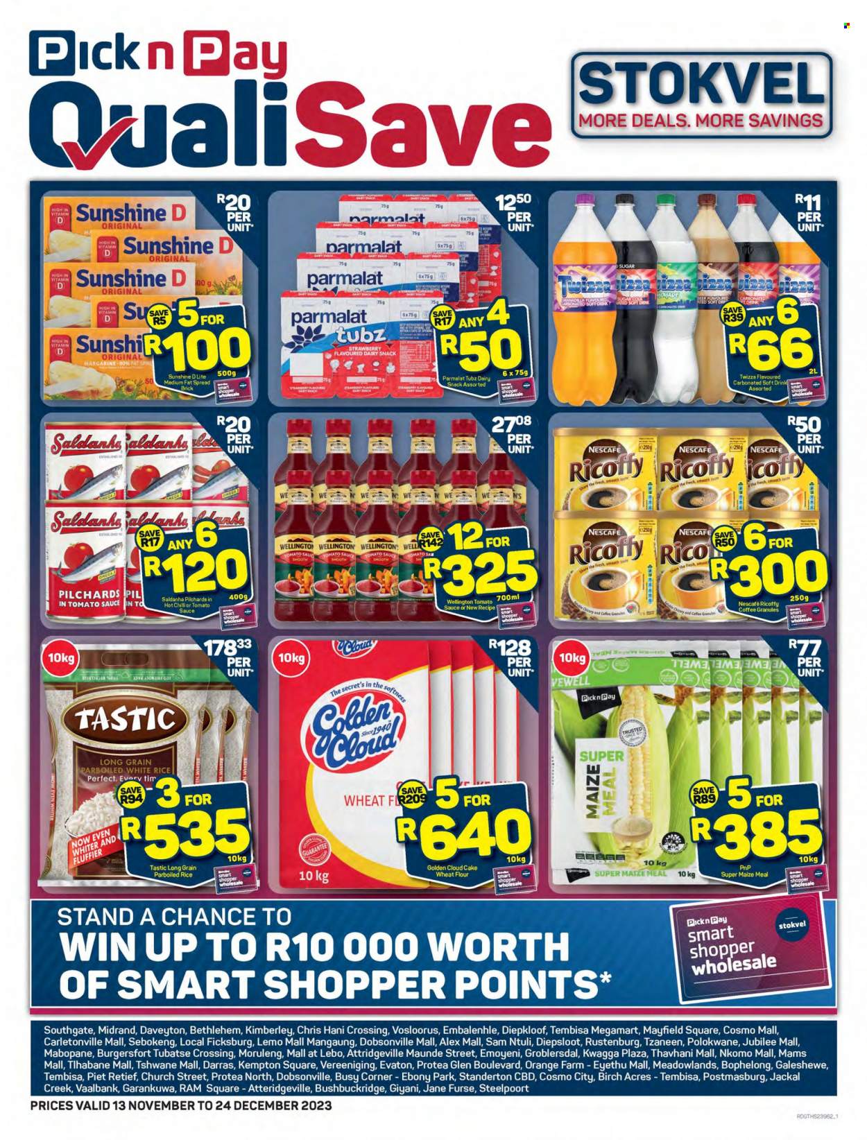 Pick n Pay QualiSave specials - 13/11/2023 - 24/12/2023. Page 1