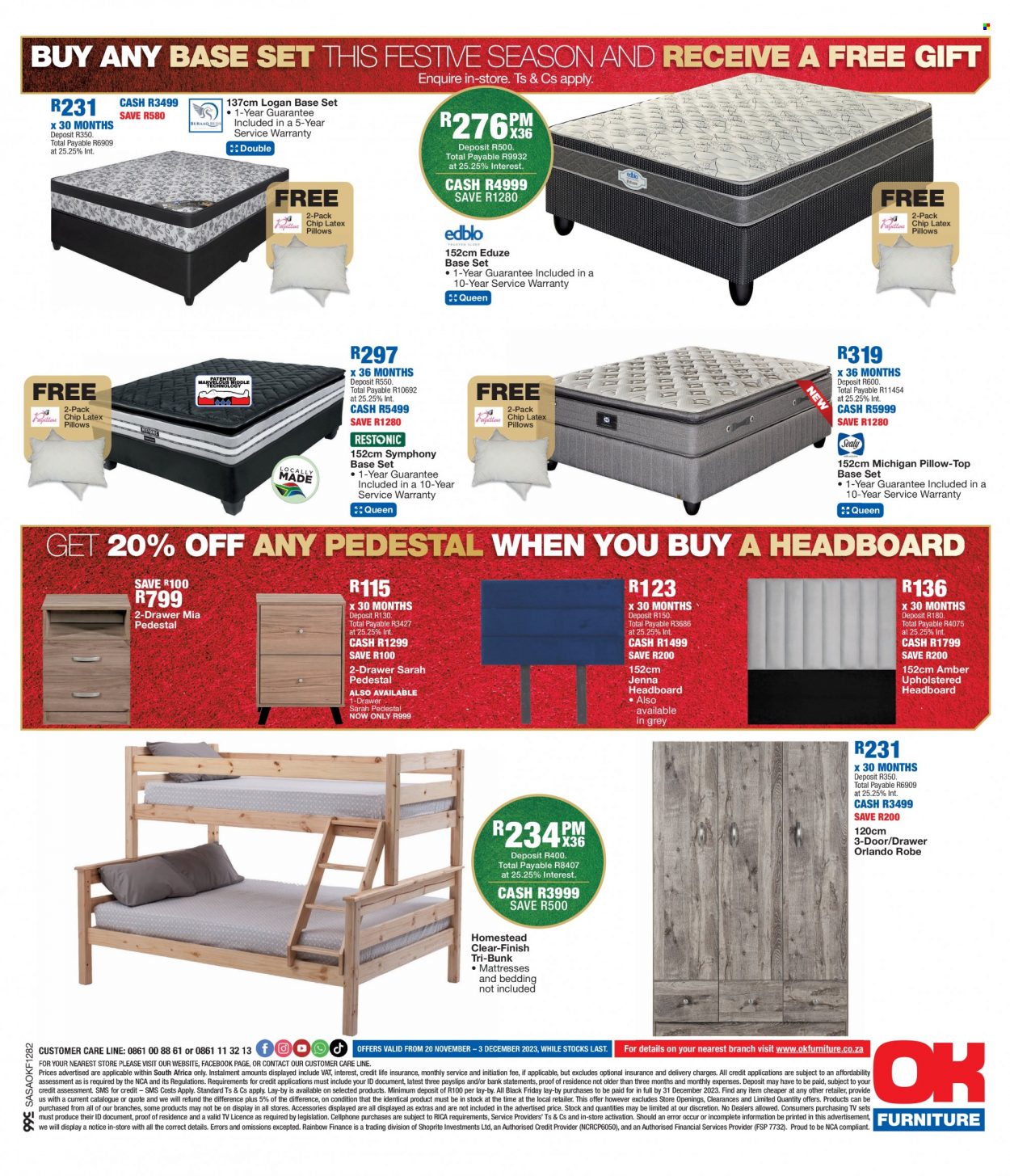 OK Furniture specials - 20/11/2023 - 03/12/2023. Page 8