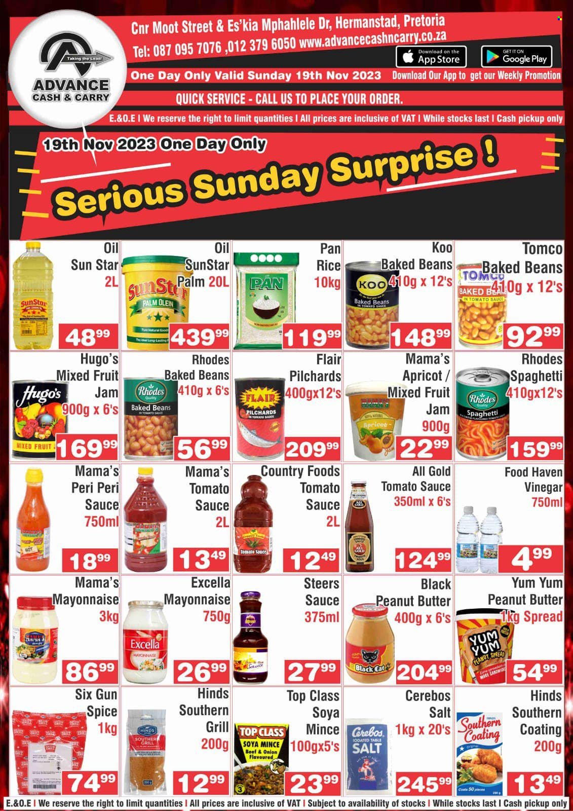 Advance Cash & Carry specials - 19/11/2023 - 19/11/2023. Page 1