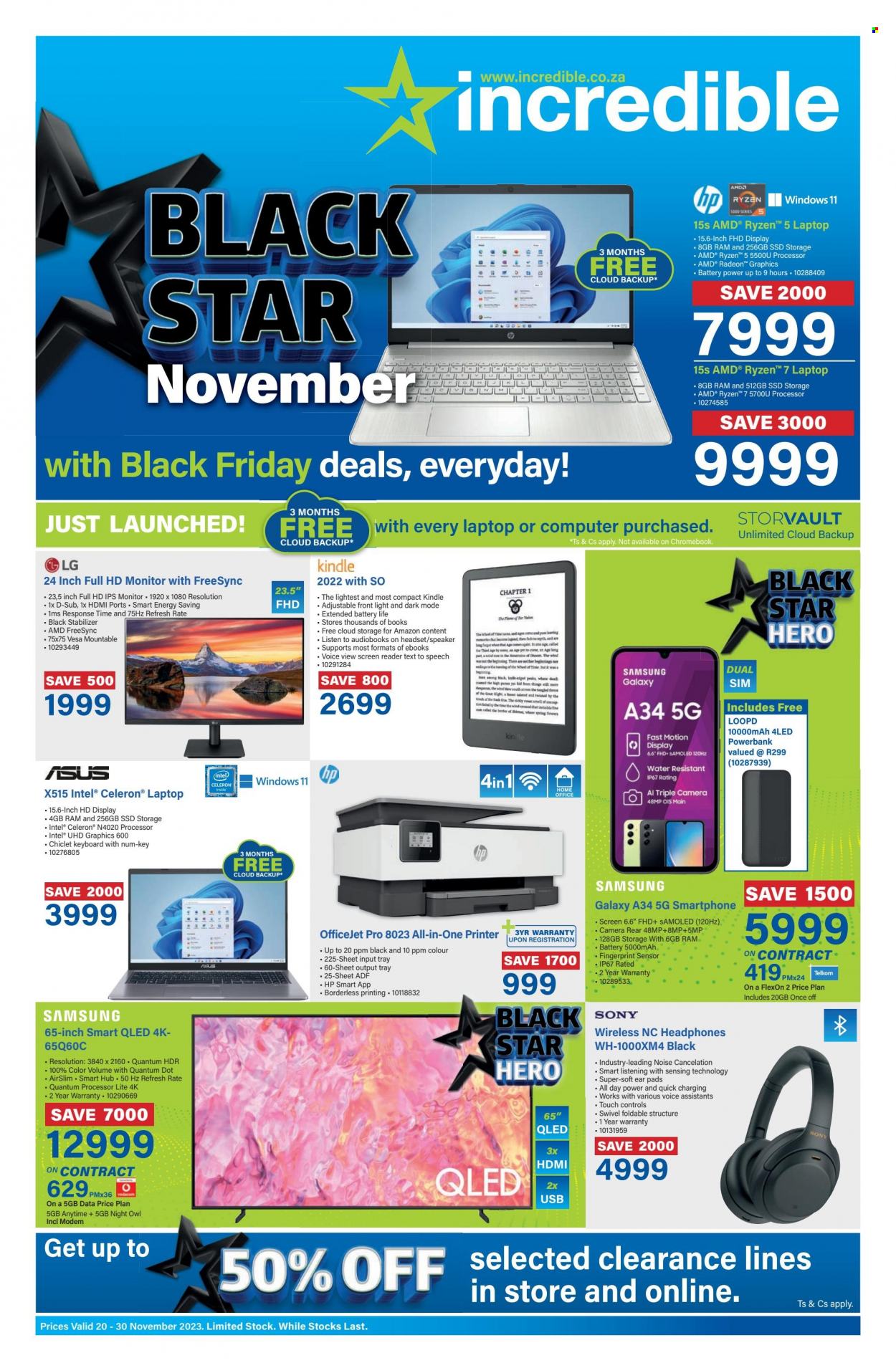 Incredible Connection specials - 20/11/2023 - 30/11/2023. Page 1
