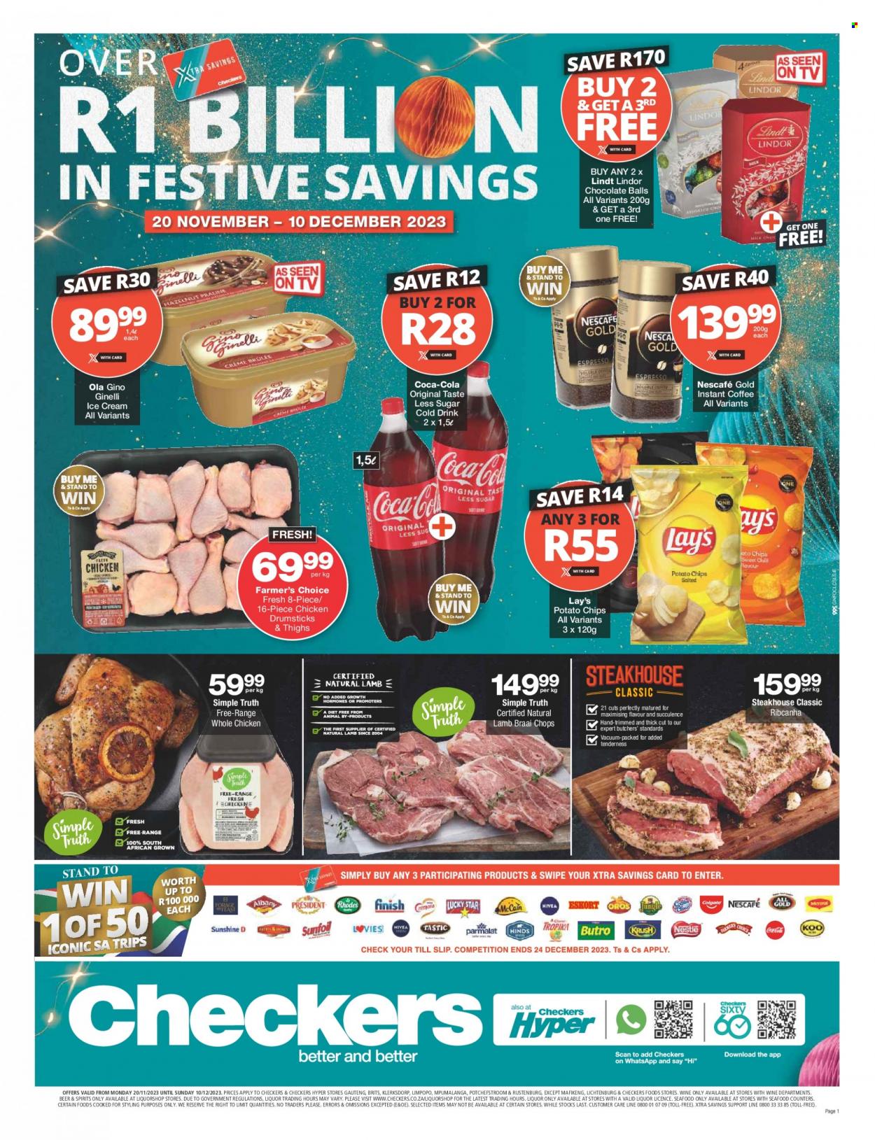 Checkers specials - 20/11/2023 - 10/12/2023. Page 1