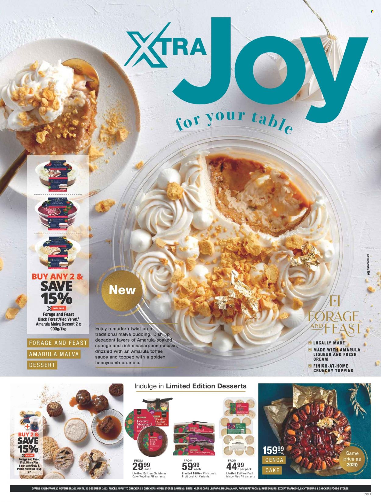 Checkers specials - 20/11/2023 - 10/12/2023. Page 9