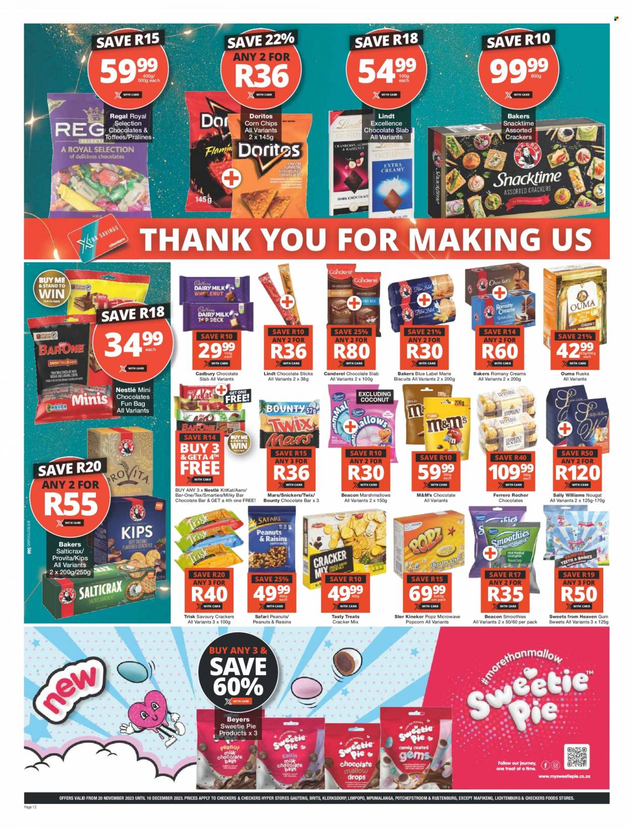 Checkers specials - 20/11/2023 - 10/12/2023. Page 12
