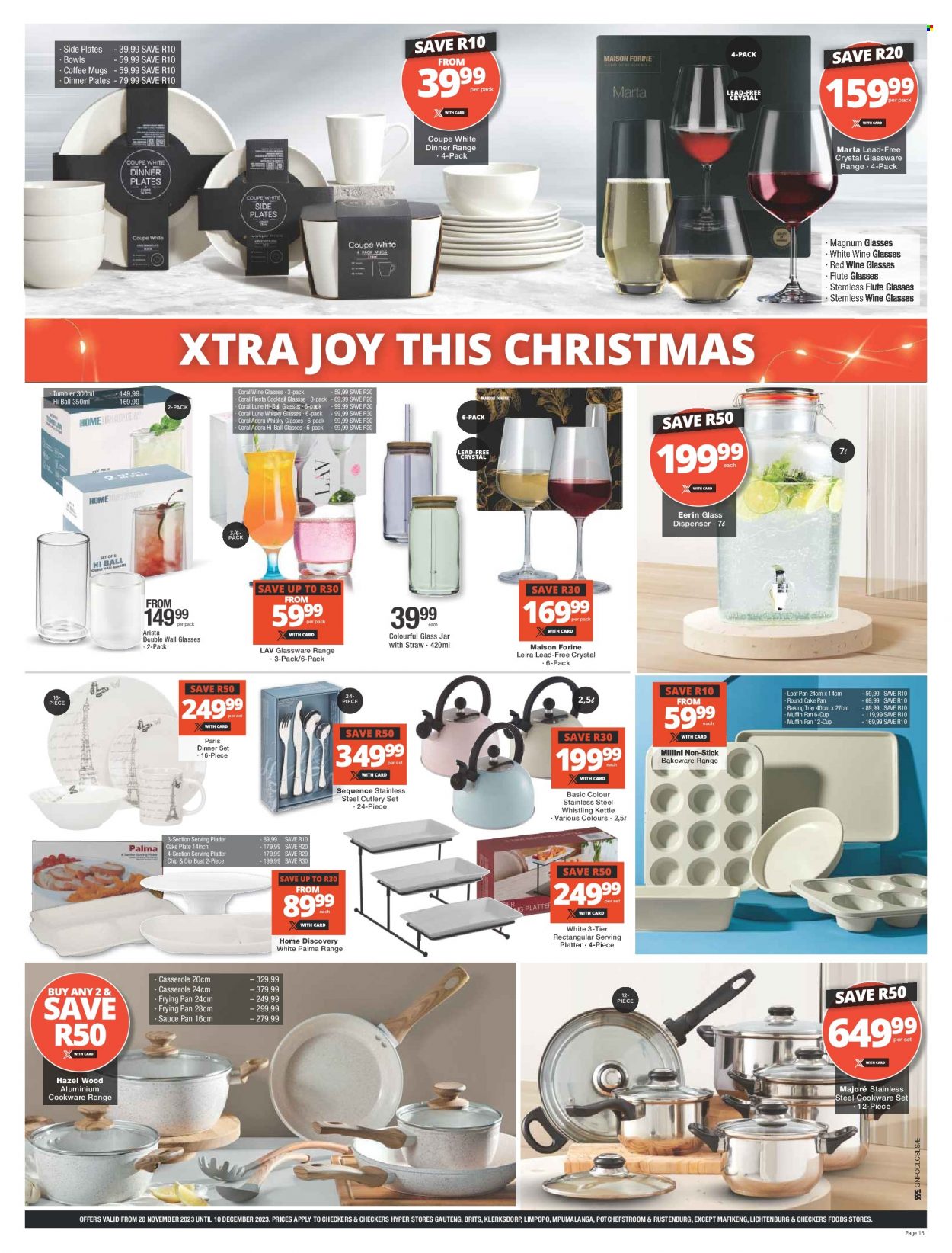 Checkers specials - 20/11/2023 - 10/12/2023. Page 15