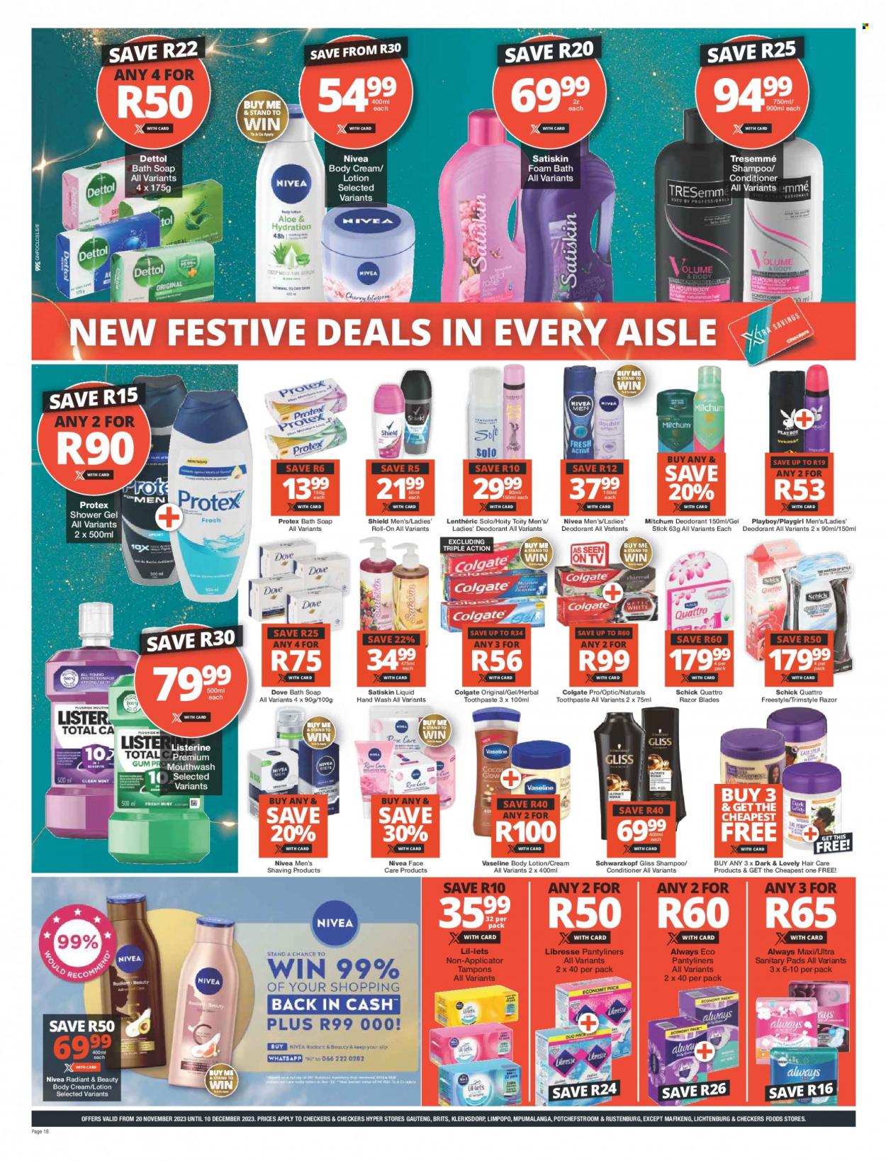 Checkers specials - 20/11/2023 - 10/12/2023. Page 18