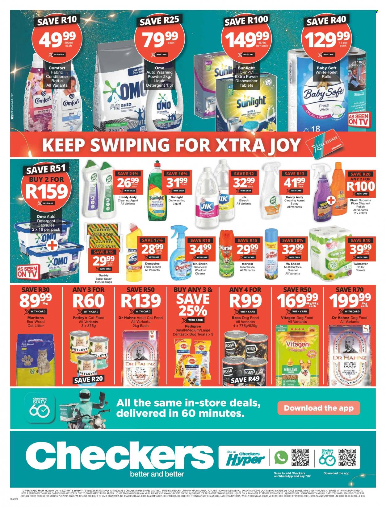 Checkers specials - 20/11/2023 - 10/12/2023. Page 20