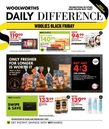 Woolworths catalogue  - 20/11/2023 - 03/12/2023.