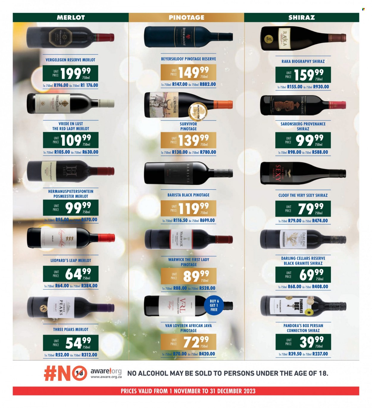 Ultra Liquors specials - 01/11/2023 - 31/12/2023. Page 3
