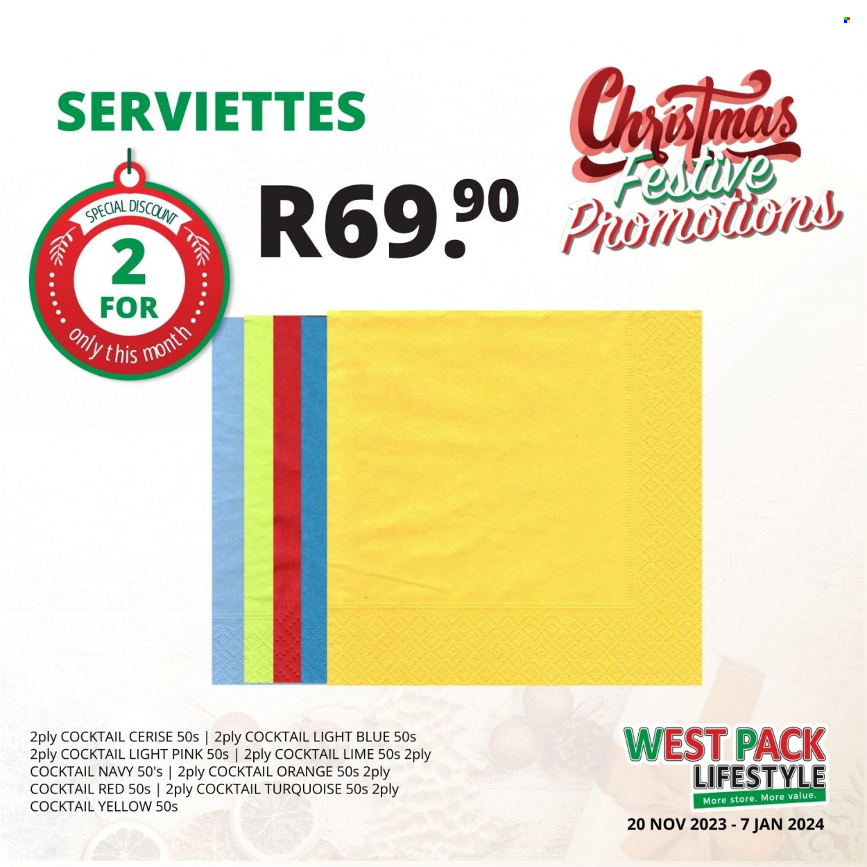 West Pack Lifestyle specials - 20/11/2023 - 07/01/2024. Page 8