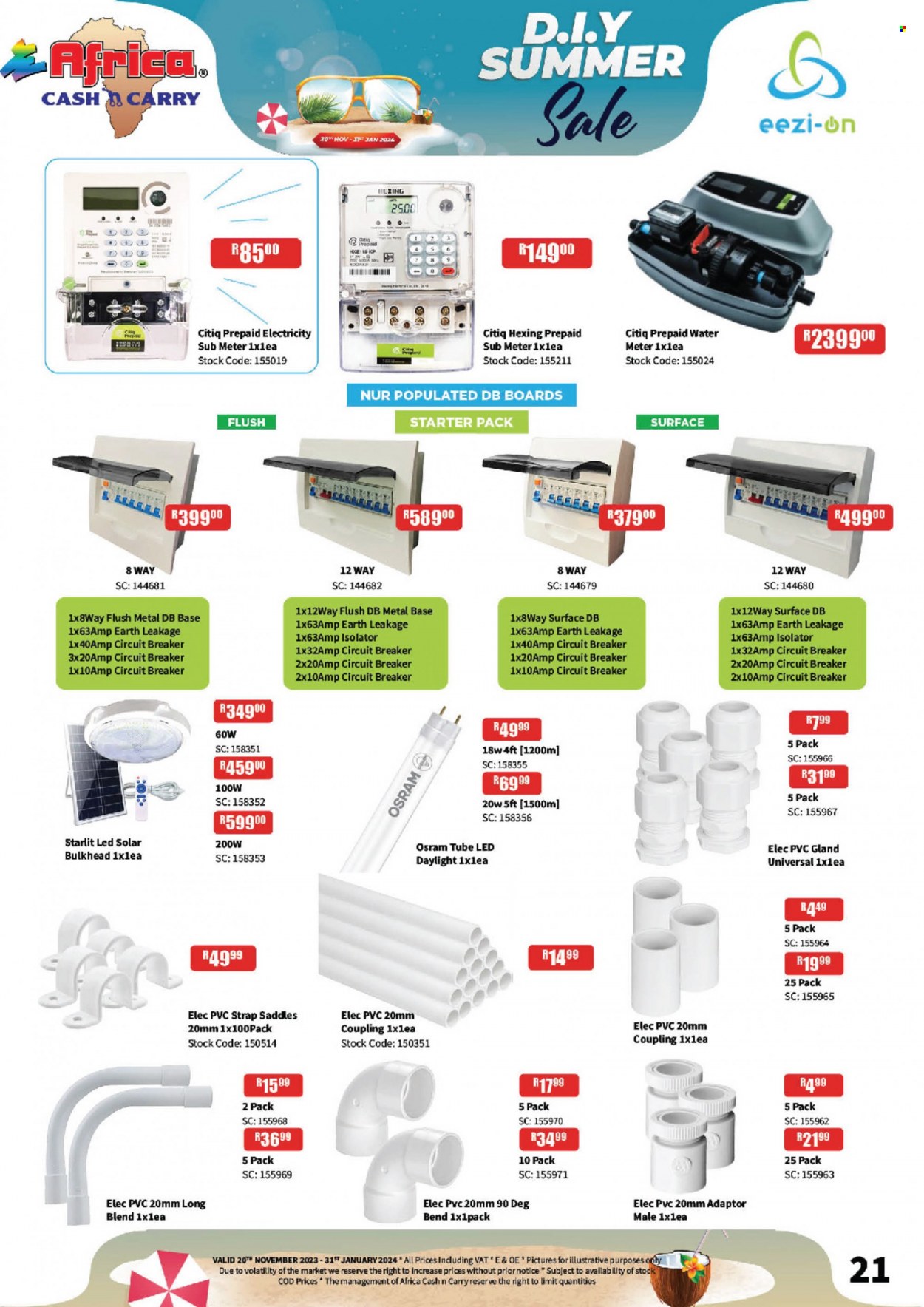 Africa Cash & Carry specials - 20/11/2023 - 31/01/2024. Page 21
