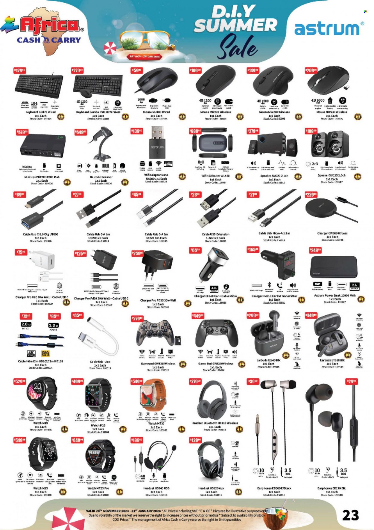 Africa Cash & Carry specials - 20/11/2023 - 31/01/2024. Page 23