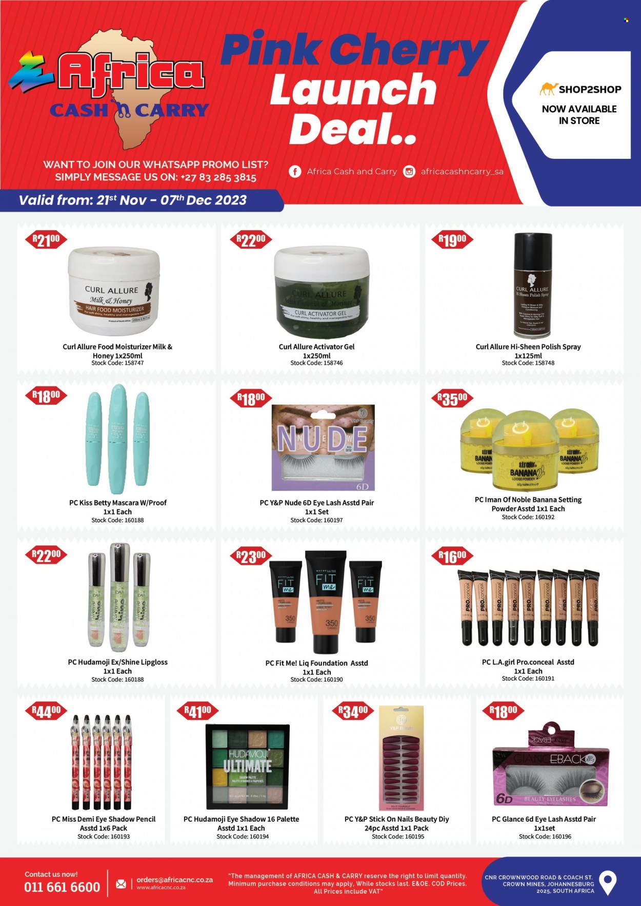 Africa Cash & Carry specials - 21/11/2023 - 07/12/2023. Page 1