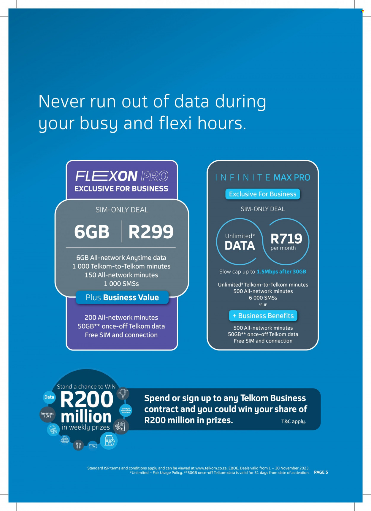 Telkom specials - 01/11/2023 - 30/11/2023. Page 5
