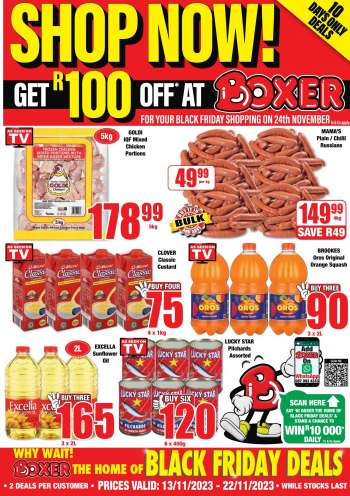 Boxer catalogue  - 13/11/2023 - 22/11/2023.