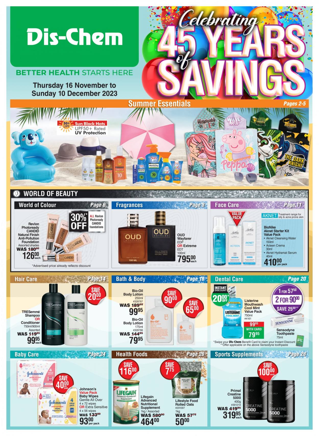 Dis-Chem specials - 16/11/2023 - 10/12/2023. Page 1