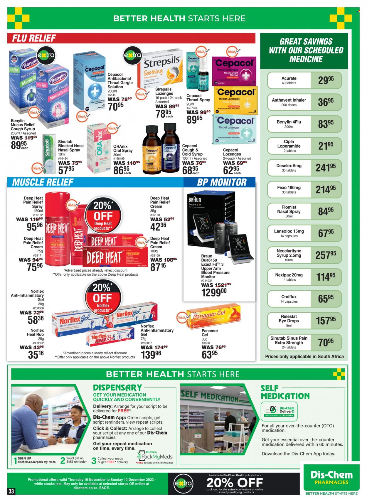 Dis-Chem specials - 16/11/2023 - 10/12/2023. Page 33