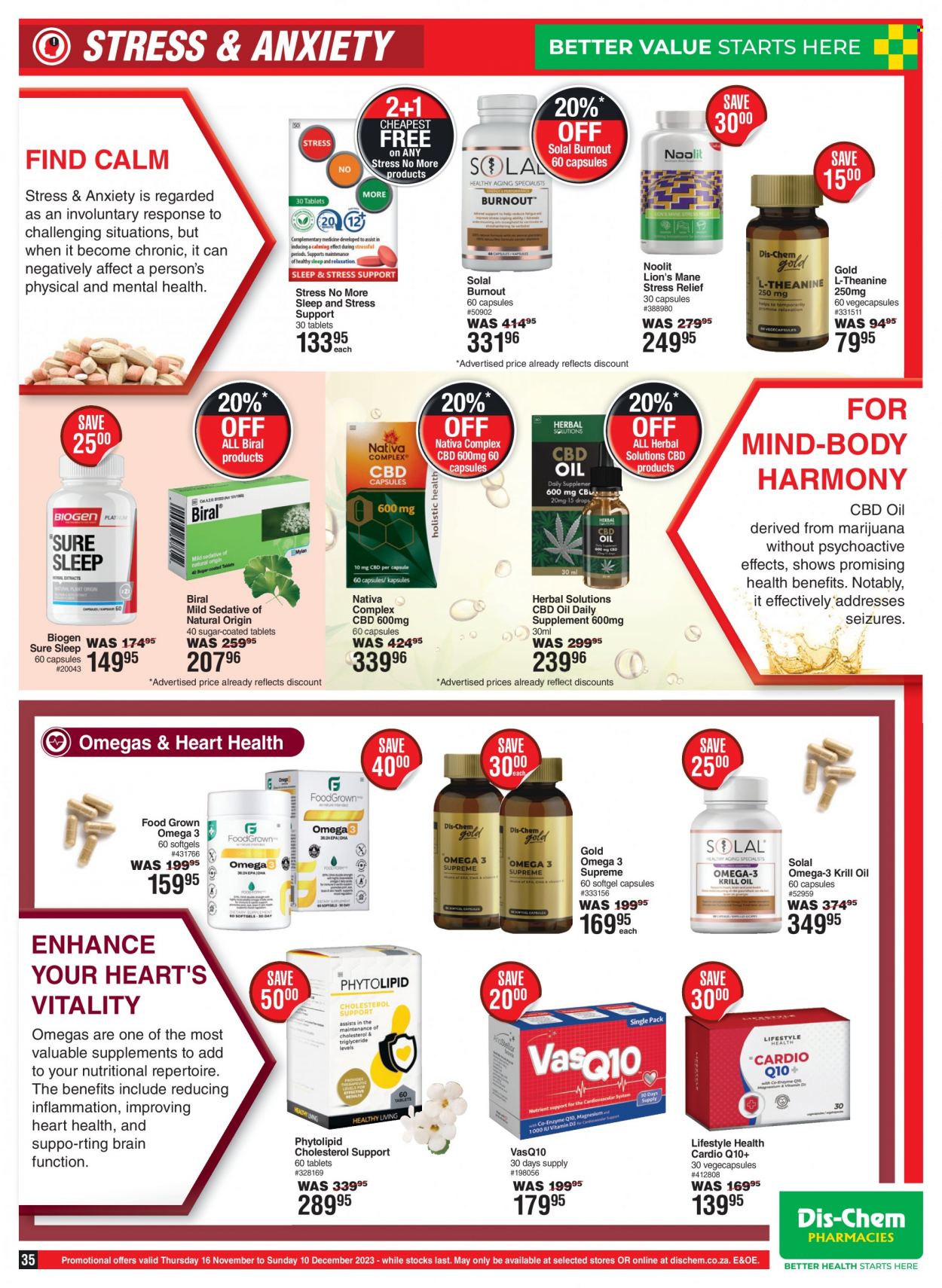 Dis-Chem specials - 16/11/2023 - 10/12/2023. Page 35