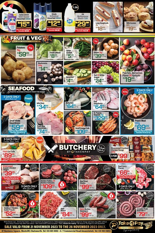 Take n Pay specials - 21/11/2023 - 26/11/2023. Page 4