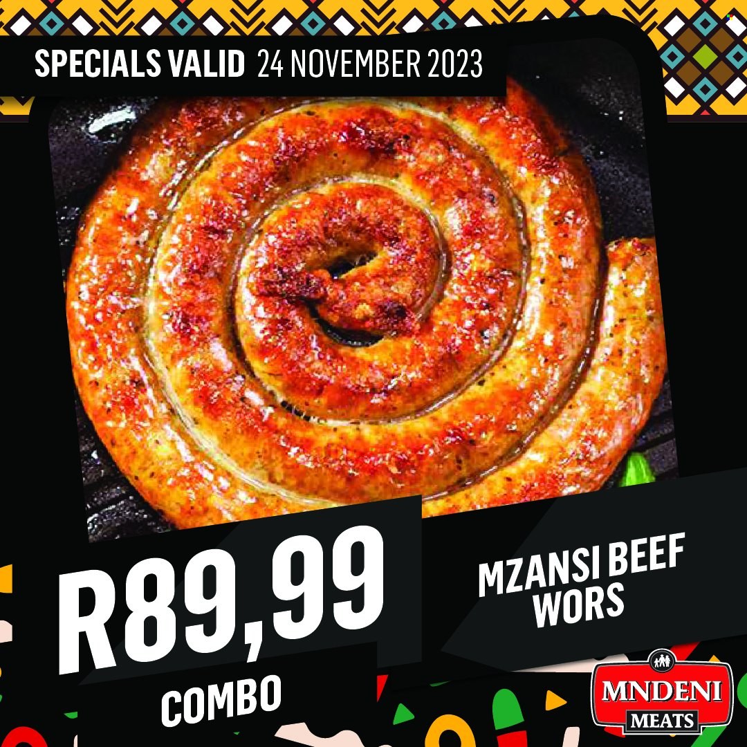 Mndeni Meats specials. Page 9