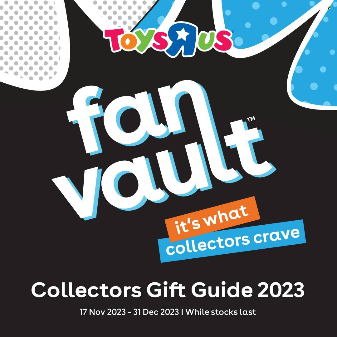 Toys R Us specials - 17/11/2023 - 17/12/2023. Page 1