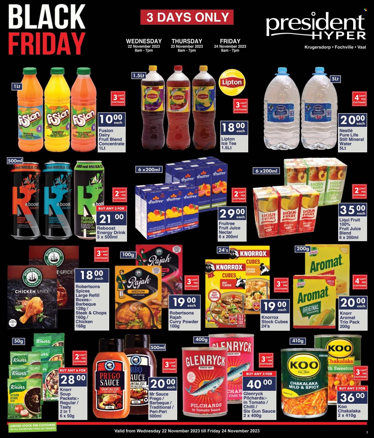 President Hyper specials - 22/11/2023 - 24/11/2023. Page 7